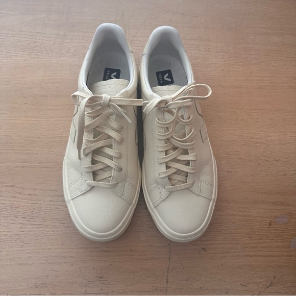 Veja x Mansur Gavriel campo Tan Low-Top Sneakers Sz 9 - Picture 2 of 8